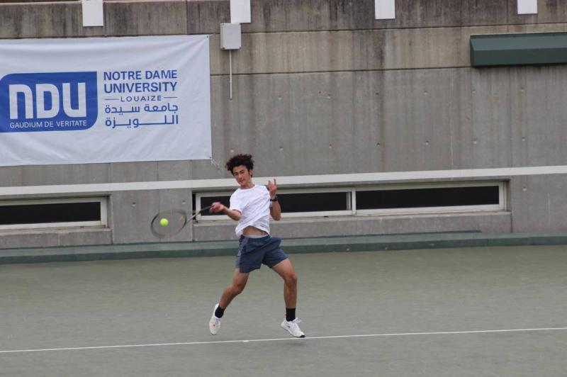 Conclusion of the Preliminary Qualification for the First International Tennis Tournament