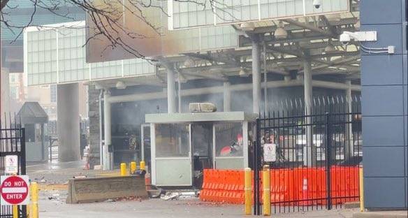 Title: Explosion at the Canada-U.S. Border Customs Crossing; Trudeau Calls It a Major Incident