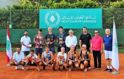 International Junior Golf Club Tennis Tournament: Lebanon and Morocco Share Men's Doubles Title