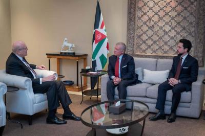 Jordan's King Receives Mikati: To Prevent the Expansion of Conflict