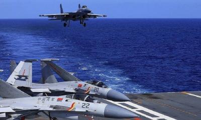 Beginning of Chinese "United Sharp Sword" Exercises in Taiwan Strait
