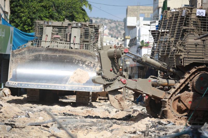 # Forced Displacement of Thousands: Clashes Continue in Jenin