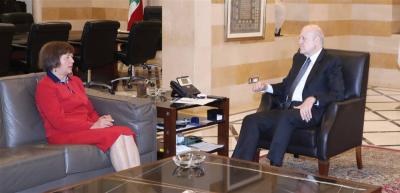 Frontska After Meeting Mikati: The Security Council Cares Deeply About Lebanon