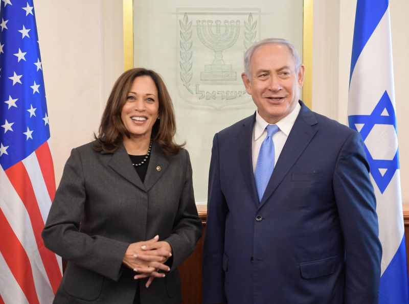 Title: Will Harris's Stance Toward Netanyahu Differ from Biden's?