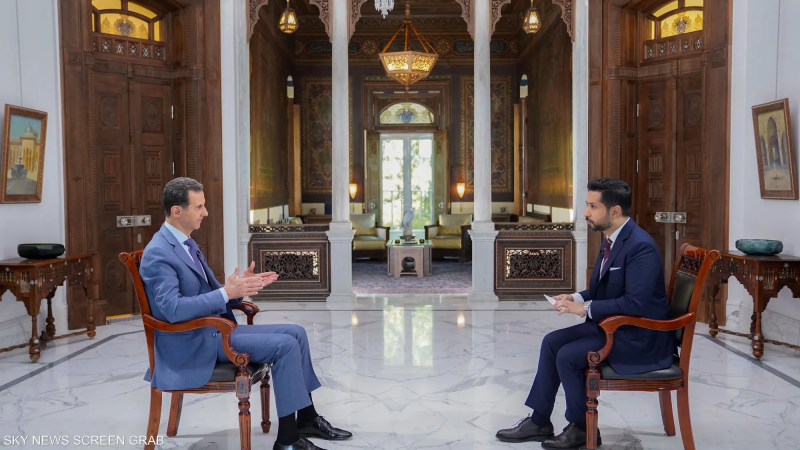 Title: Assad Will Not Meet Erdogan and Does Not Support Any Presidential Candidate in Lebanon