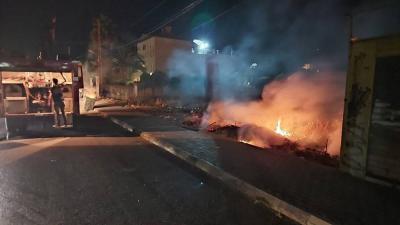 Series of Fires Sweep Lebanese Areas