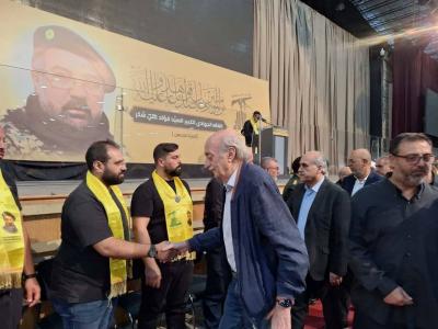 Jumblatt in the Southern Suburb in Solidarity with "Hezbollah" (Video)