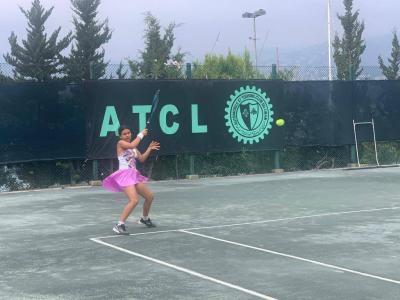 The Third Day of the International Junior Tennis Tournament