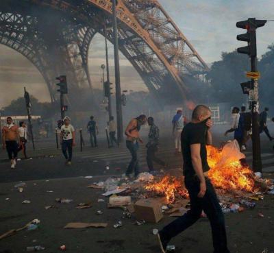 Decrease in the Intensity of Clashes in France.. Over Two Thousand Arrests