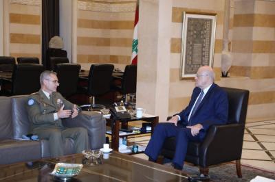 Visit of Lazaro to Berri and Mikati... Affirmation of Cooperation with "UNIFIL"