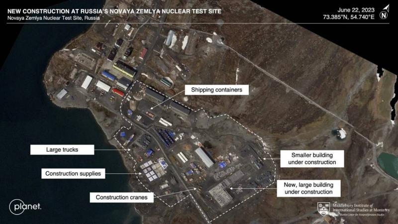 Satellite Images Show Expansion of Nuclear Testing Sites by Major Powers