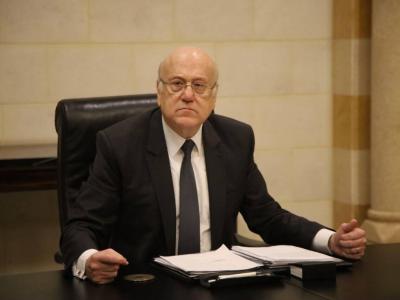 Mikati Holds Meeting to Discuss "Syrian Displacement"