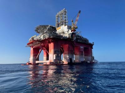 "Transocean" in Lebanon... and Shbat to "Warda": 67 Days to Complete Drilling the Well