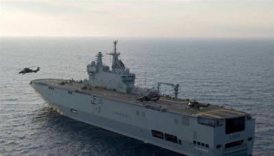 Title: French Warship Arrives in Egypt