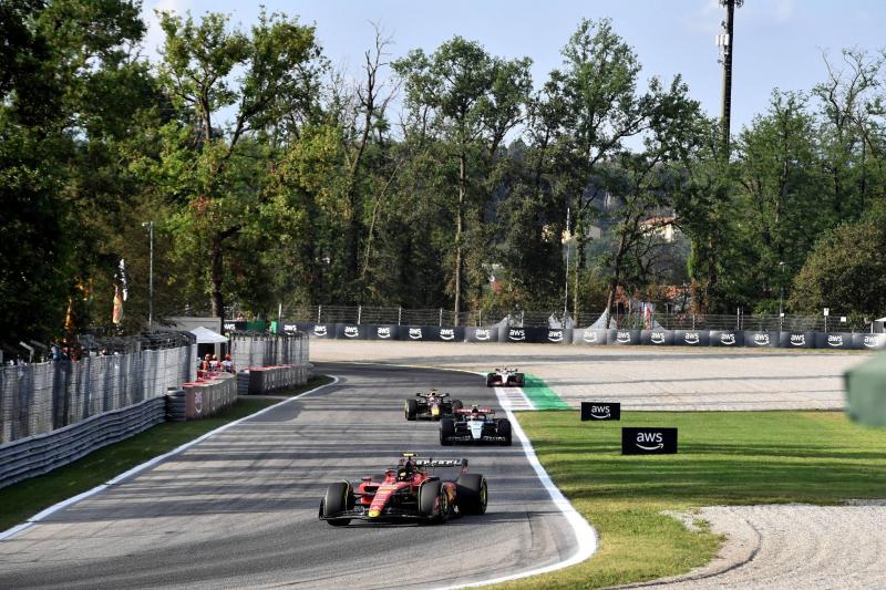 # Sainz Fastest on His Birthday at Monza