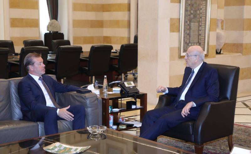 Mikati Discusses Developments with Visitors... Emphasis on Halting Escalation
