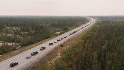 Wildfires Turn Canadian City into "Ghost Town," Emergency Declared