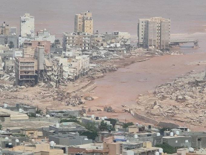 # Hurricane Daniel: 25% of Derna City Disappeared and Bodies Are Everywhere