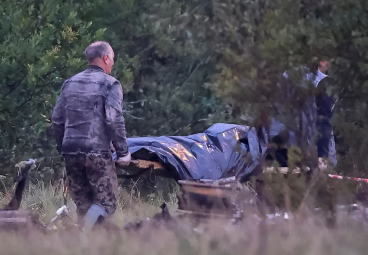 Investigators Scrutinize the Site of Prigozhin's Plane Crash