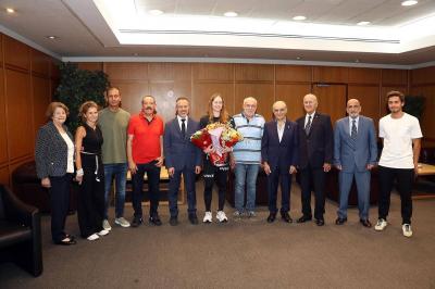 Welcoming Ceremony for Taekwondo Champion Leticia Aoun After Her Olympic Performance