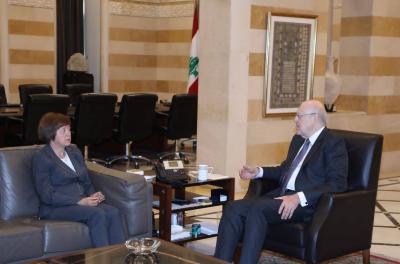 Mikati Meets Diplomats... Discusses Educational and Medical Situations