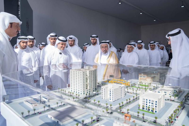 Sharjah Ruler Lays Foundation Stone for Integrated Projects in Sharjah City