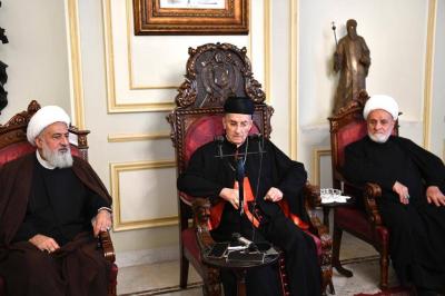A Delegation from the Higher Shiite Islamic Council in Bkerke... and Al-Rahi: We Will Contact Raad to Offer Our Condolences