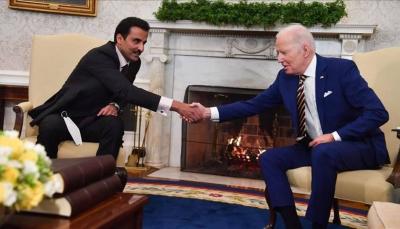 Qatar's Emir Discusses Ceasefire Agreement in Gaza with Biden