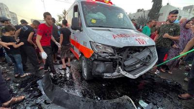UN and Medical Organizations Condemn Targeting of Ambulances in Gaza
