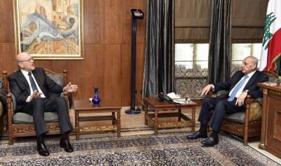 Mikati After Meeting with Berri: We Care About the Military Institution