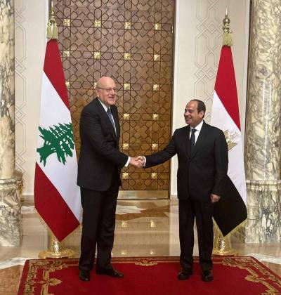 Mikati's Movement on the Arab and International Front: No Serious Guarantees to Avert the Specter of War
