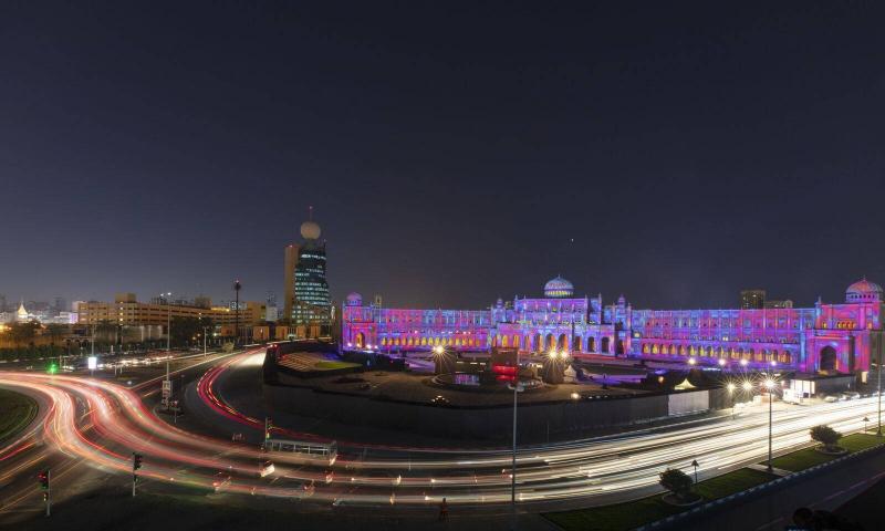 Light Festival Sharjah 2024 Decorates the Emirate's Landmarks