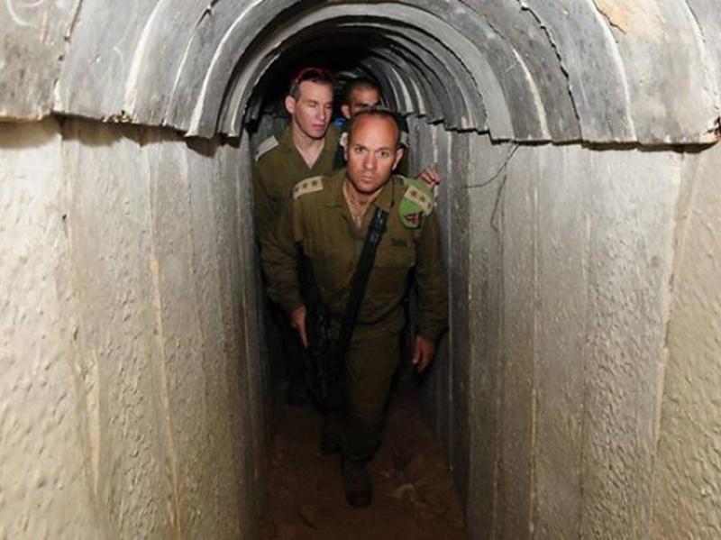 Gaza Tunnels: Explosives and Passageways Beneath Buildings
