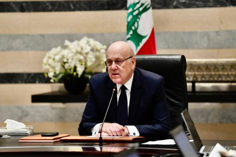 Mikati: What is Happening on the Southern Border is Worrying and Lebanon is in the Eye of the Storm