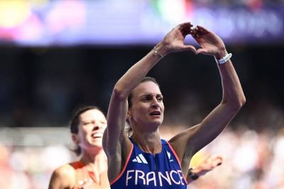 French Runner Proposes to Her Boyfriend at the Paris Olympics