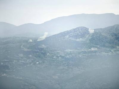 Hezbollah Shells Israeli Sites in Shebaa Farms, Israeli Army Responds... Video