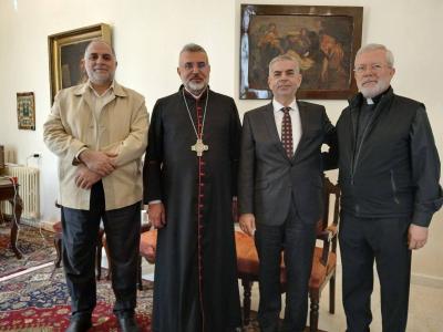 Swaif Receives Al-Kassar and Al-Ayyubi: Toward a National Initiative to Protect Partnership