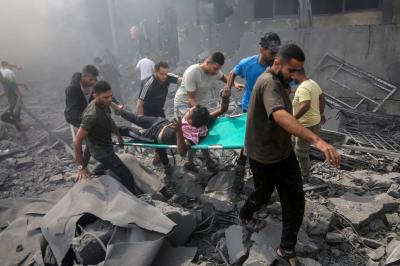 A Bloody Day in Gaza: Hundreds Killed in Hospital Airstrike