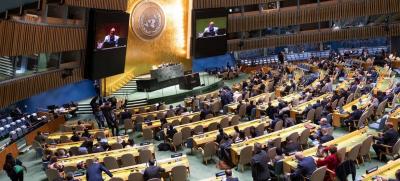 ## UN General Assembly Adopts Resolution Calling for Humanitarian Ceasefire in Gaza; Israeli Delegate Attacks Organization