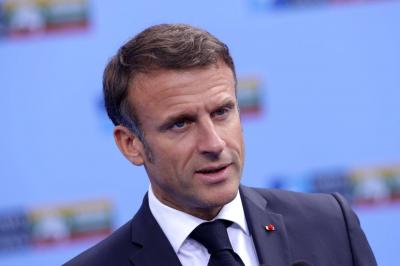 Macron: Hamas Does Not Represent the Palestinian People