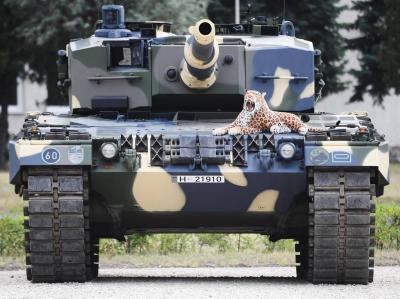 Advanced "Leopard 2" Tanks Freeze on the Front