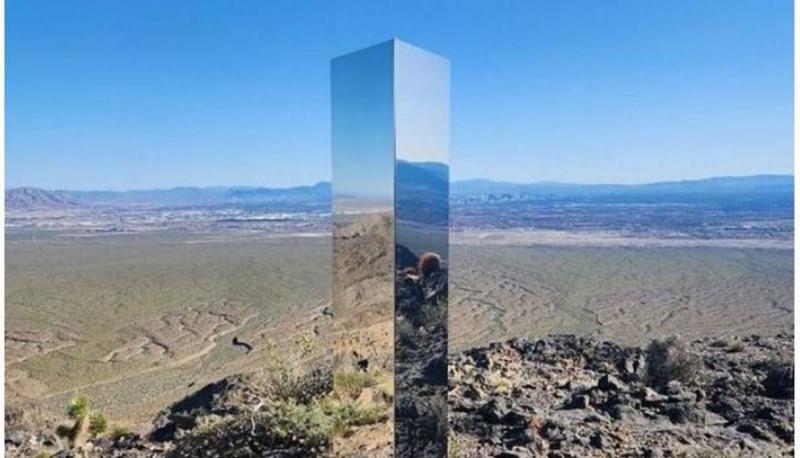 Mysterious Monolith Found in Nevada Desert