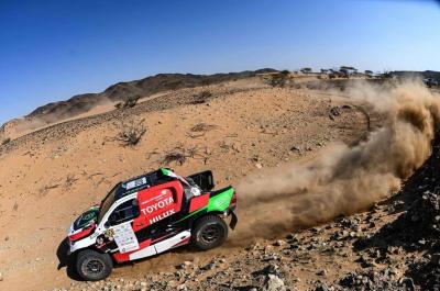 The Fourth Round of the Saudi "Toyota" Rally Championship