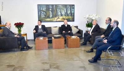 Nadim Gemayel in Maarab to Coordinate Stance on Legislative Session