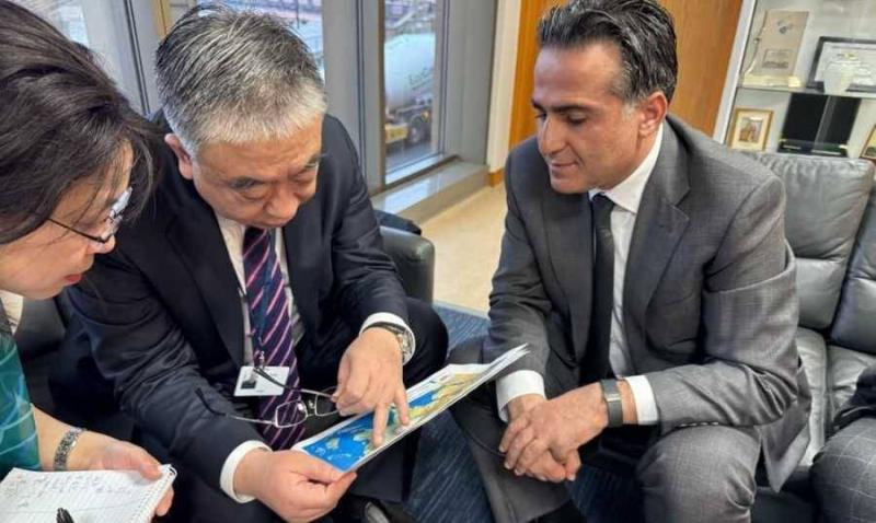 Hamiye Meets Chinese Delegation in London: Ready to Enhance Cooperation