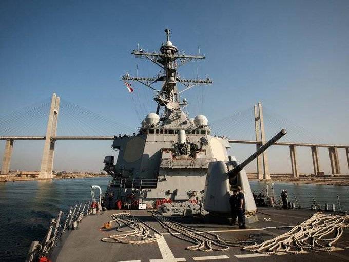 How American Destroyers Shoot Down Houthi Drones