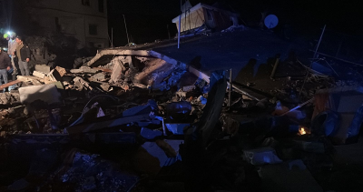 # Israel Attacks House in Aitron, Reports of Two Martyrs (Video)