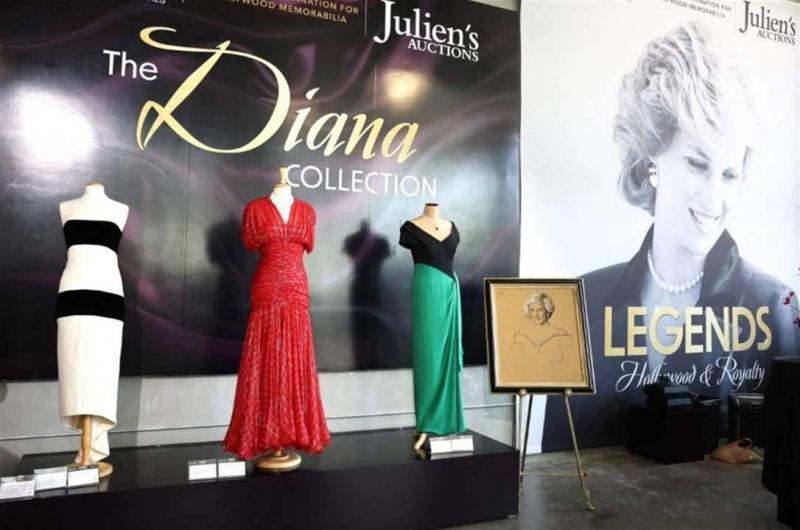 One Million Dollar Price for Princess Diana's Dress at Auction