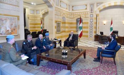 Mikati Meets with Head of Ceasefire Monitoring Board: Implementation of Resolution 1701 by All Parties