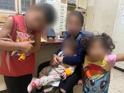 Father Abandoned His Four Children at Al-Laykhi Roundabout